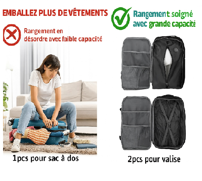 Sac sous vide 17L pour vêtements ValizPack™