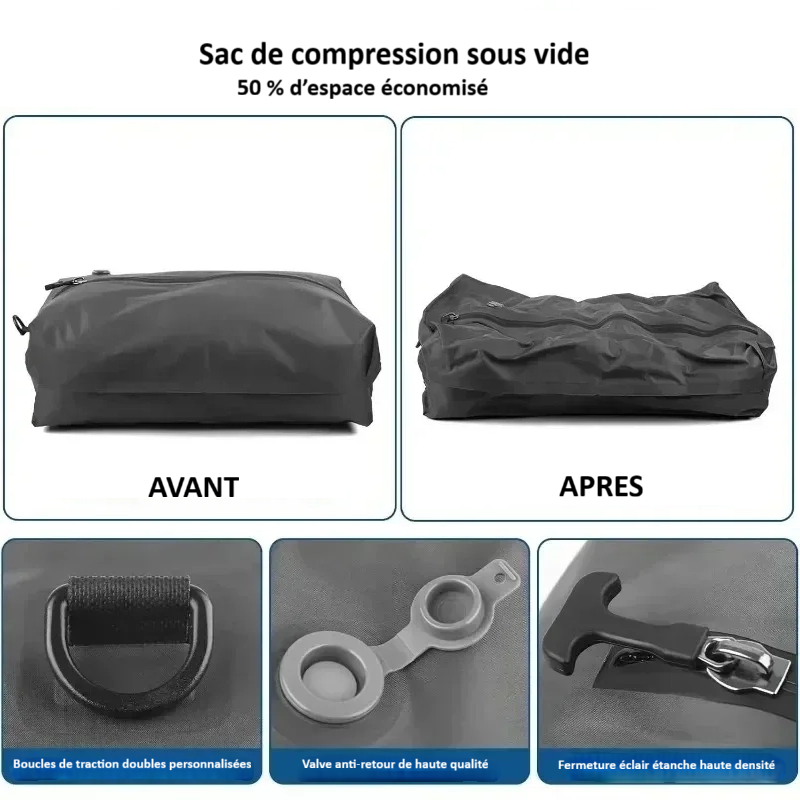 Sac sous vide 17L pour vêtements ValizPack™